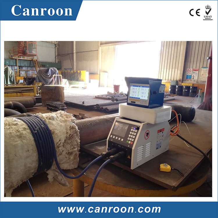 induction heating PWHT pipe post weld heat treatment machine